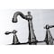 Fauceture FSC1978AL English Classic Widespread Bathroom Faucet, Brushed Nickel FSC1978AL - alternate 2